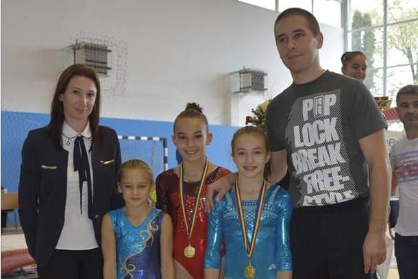 Gimnastele arădene au strălucit la „naționalele” junioarelor
