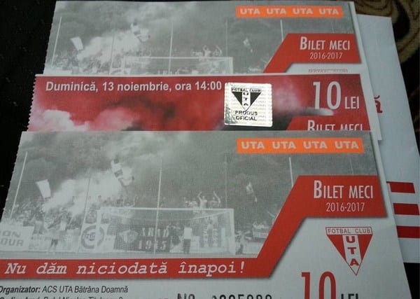 Cine vine la UTA – Poli, mai cumpără bilete la alte două partide ale „roș-albilor” la Șiria