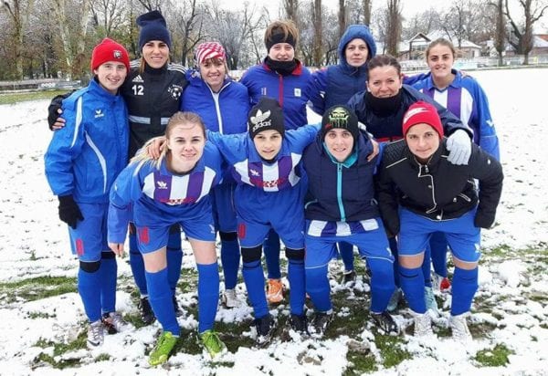 Fotbalistele Aradului – învingătoare în ultima etapă a turului: Piroș Security e vicecampioană de toamnă