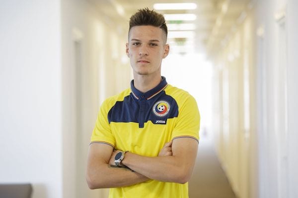 Man, la prima convocare la echipa de tineret a României: „Peste cinci ani sper să joc într-un campionat puternic al Europei”