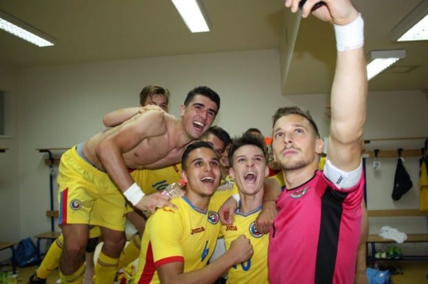 Man a debutat cu gol la naționala de tineret a României, victorioasă în Bosnia