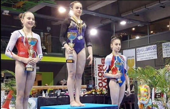 Iulia Berar a cucerit bronzul la Top Gym Belgia