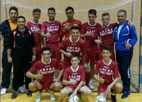 Șimandul a spulberat Timișoara și a urcat pe locul 2 în campionatul național Under 19 la futsal