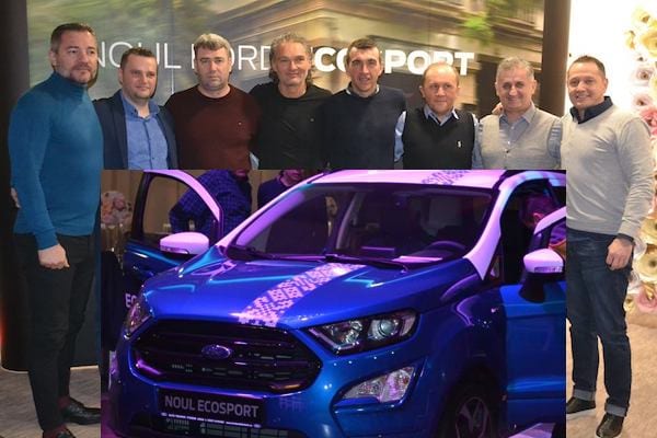 Utiștii, lângă partenerii de la Ford în seara lansării noului model EcoSport