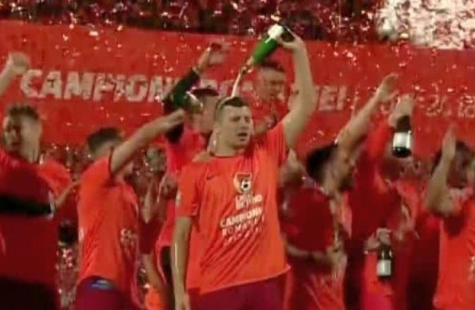 Arădeanul Țucudean face istorie în tricoul lui CFR Cluj: A câștigat al treilea titlu de campion cu a treia echipă diferită!