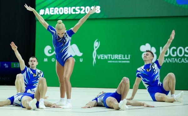 „Studentul” Bocșer – argint și bronz la „mondialele” de aerobic din Portugalia