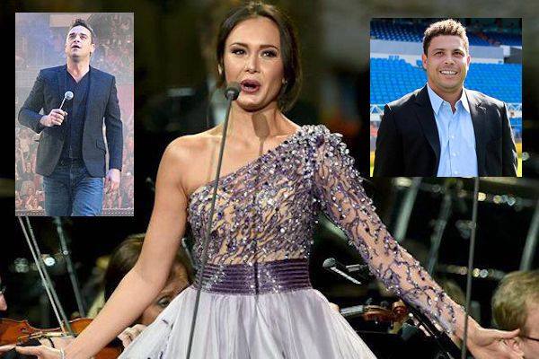Robbie Williams, brazilianul Ronaldo și o soprană locală încălzesc atmosfera în deschiderea „mondialelor” din Rusia