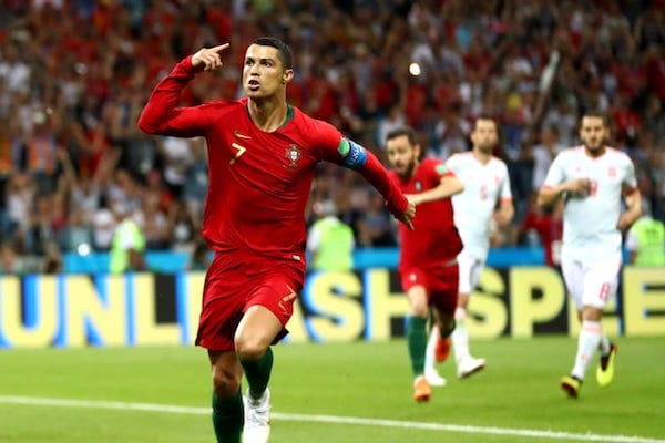 ˝Hattrick˝-ul lui Ronaldo nu a fost îndeajuns: Portugalia – Spania  3-3