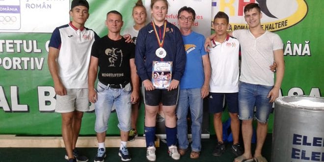 Șase medalli de argint pentru halterofilii CSM Arad la naționalele de tineret