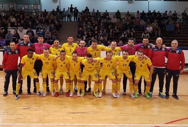 Naționala de futsal a României întâlnește Albania la Arad!