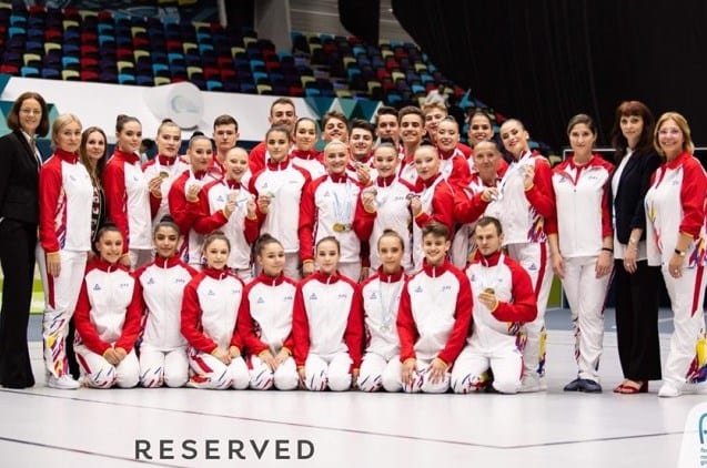 Arădenii au câștigat medalii „sub tricolor” la Campionatele Europene de gimnastică aerobică