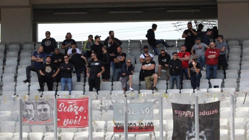 Suporterii lui U. și ai UTA-ei, aproape de o confruntare la porțile de la „Cluj Arena”
