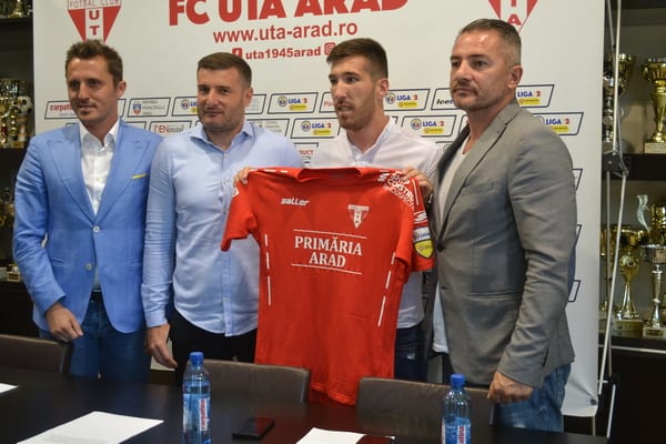 UTA a câștigat bătălia cu Poli Iași și FC Botoșani pentru Buhăcianu: „Am venit să ajut, rămâne de văzut câte goluri voi marca”