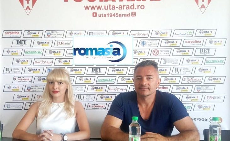 ROMASIA, un nume nou pe lista de sponsori a clubului UTA