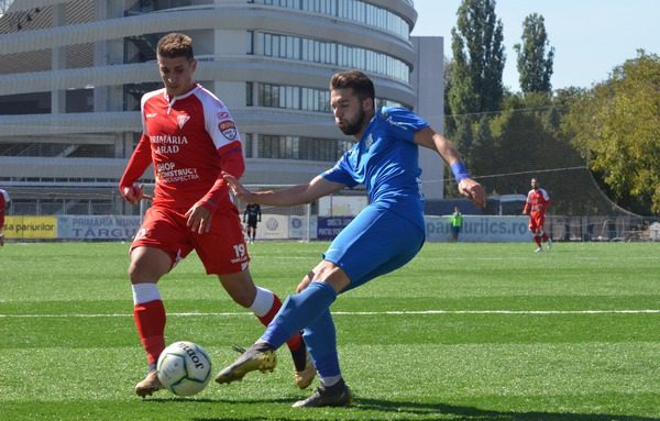 Cipri Rus a ajuns cota 6 goluri stagionale: „La Arad toată lumea vorbea despre Dinamo, dar noi nu ne permiteam să plecăm fără toate punctele de la Târgu Jiu”
