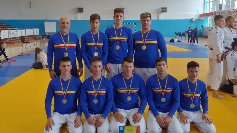 Aradul are medaliați naționali la judo, pe echipe