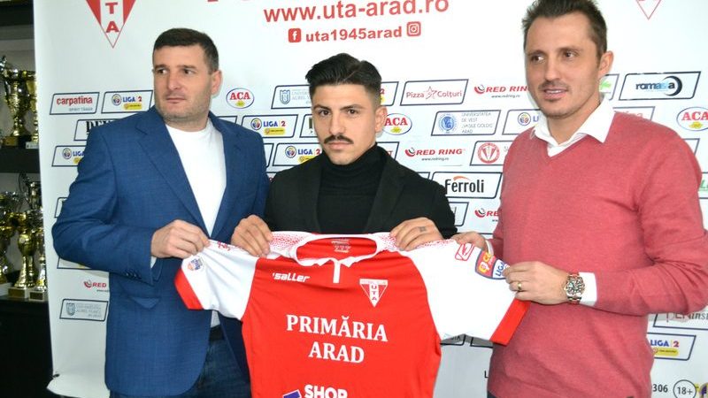 Simo Roumpoulakou știe ce-l așteaptă la Arad: „UTA – un nume mare în fotbalul românesc, sperăm să promovăm la finalul sezonului”