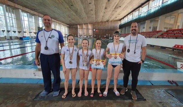 Medalii internaţionale pentru înotătorii de la CSȘ Gloria Arad