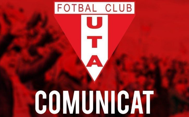 Clubul UTA își rezervă dreptul de ataca decizia FRF (play-off cu înjumătățirea punctelor) la forurile competente și face apel la autoritățile locale pentru sprijin financiar!