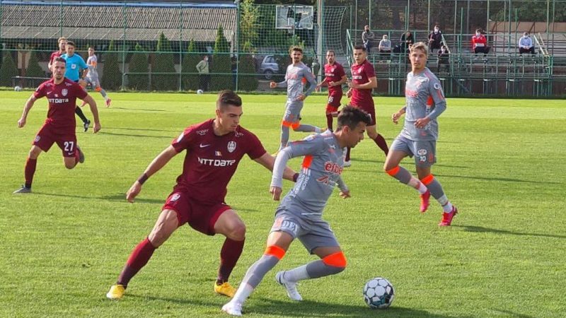 Acțiunile personale ale lui Păun și Rondon au decis: CFR Cluj – UTA 2-0, în meci amical