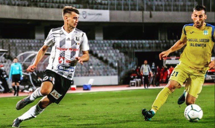 Liga a II-a, etapa 7-a: Ineuanul Denis Mâneran a marcat primul său gol în Liga 2-a în succesul Universității Cluj la Turnu Măgurele