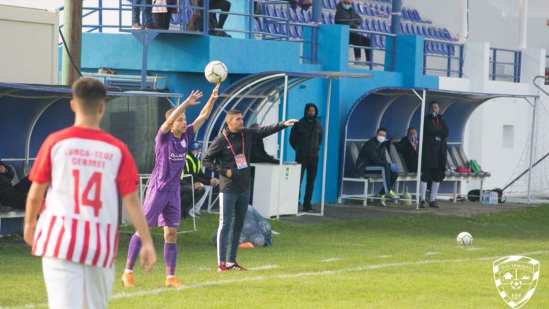 Cermeiul s-a întors cu mâna goală de la Timișoara după un (nou) meci cu probleme de arbitraj: „Prea se dau penalty-uri împotriva noastră în momente cheie”