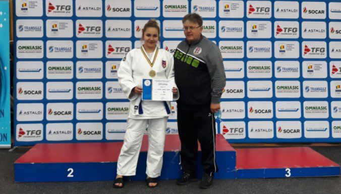 Judoka Andreea Ciopraga a cucerit bronzul naţional la junioare mari