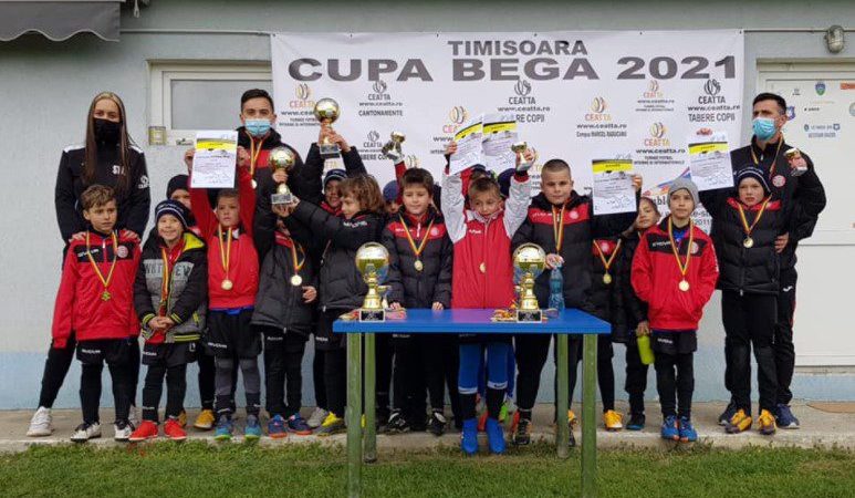 Viitorul și UTA s-au impus la Cupa Bega Timişoara 2021, puștii lui Maghici și Hojda au câștigat la două grupe de vârstă!