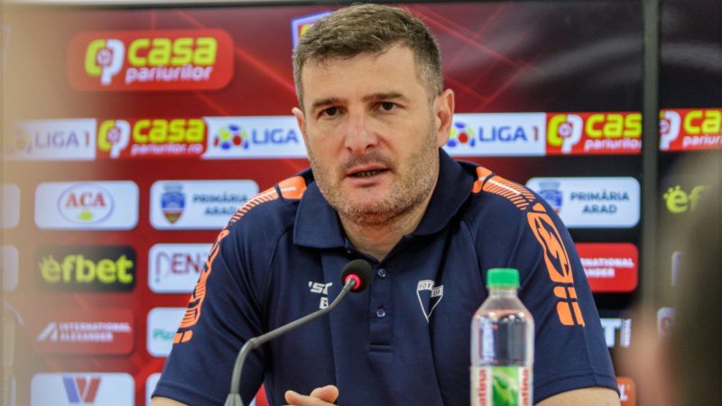 UTA are (o primă) minge de meci cu Poli Iași, iar Balint nu mai dorește să privească în urmă: „Statistica e una, realitatea e alta, ediția de Liga 1 – un experiment nereușit”