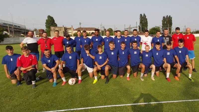 „Vameșii” își numără atent pașii spre (re)debutul în Liga 3-a: Frontiera Curtici – Unirea Sântana 2-1