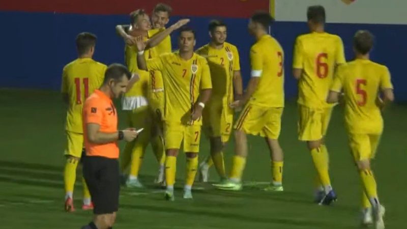 Utistul Negoescu a pasat decisiv în victoria „tricolorilor” U 19 contra Israelului