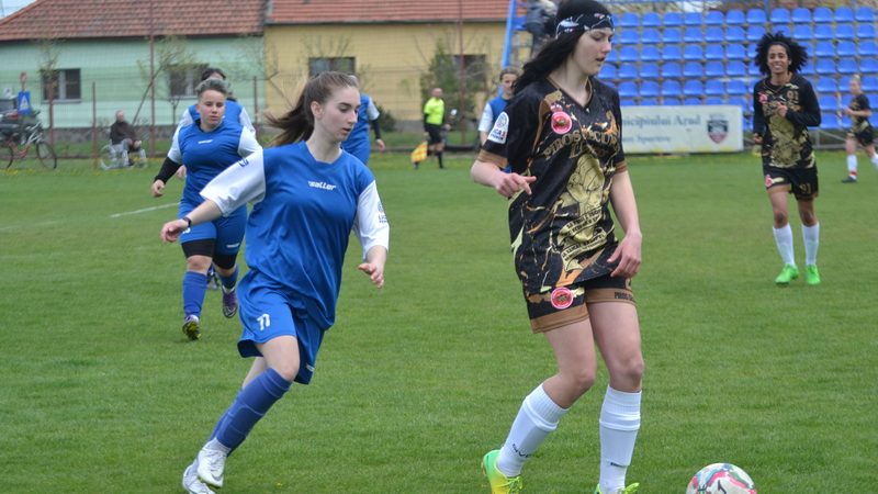 Au câștigat play-outul Ligii 1 cu 5 etape înainte de final: AC Piroș Security – Ladies Târgu Mureș 9-0