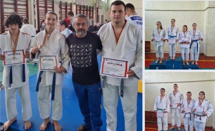 Trei medalii arădene la Campionatul Național Școlar de judo U18