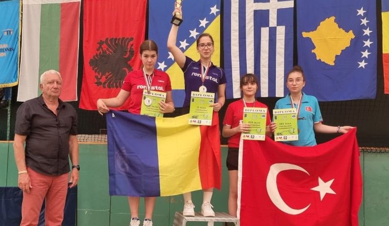 Alesia Sferlea şi-a completat palmaresul balcanic: este triplă medaliată, cu încă două podiumuri!