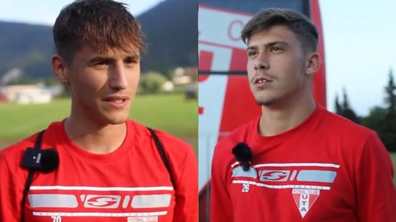 Tinerii Gazului Steau și Maxim vor să se impună la UTA: „Să ne ajutăm echipa și să ne facem fanii fericiți!”