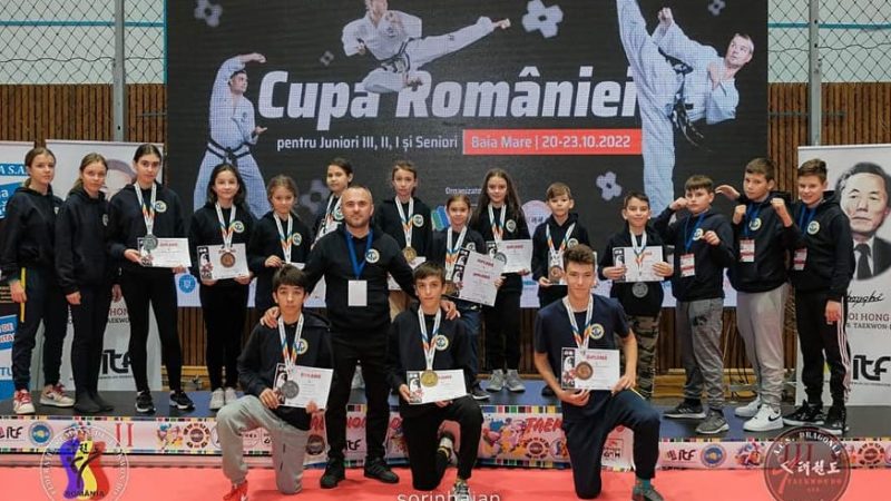Takeda Arad s-a întors cu 15 medalii de la Cupa României de taekwon-do! + FOTO