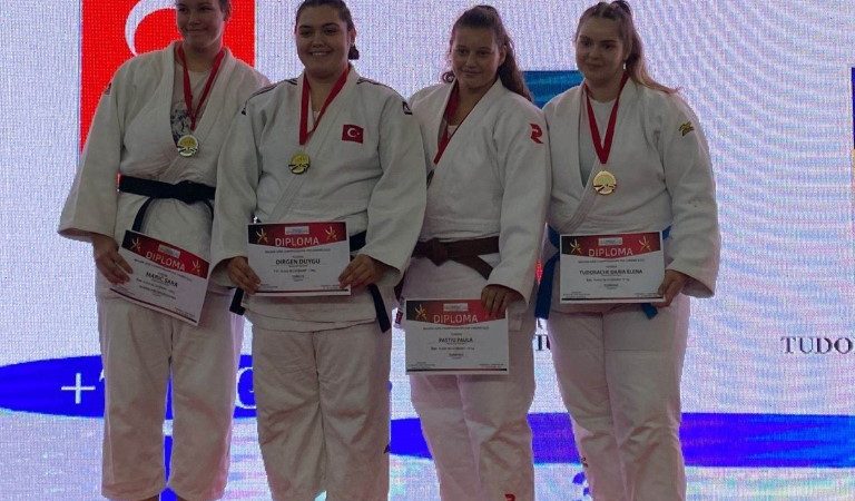 Daria Tudorache, dublu medaliată pe tatami la Balcanicele U21 din Muntenegru!