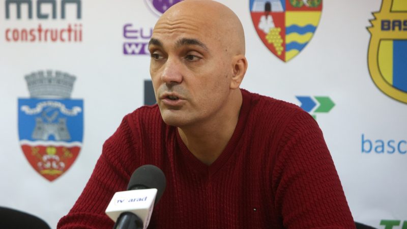 FCC UAV Arad își începe aventura europeană la Arad, dar există riscul să o continue la Timișoara!: Urban: „Emoții cu inspecția FIBA, suntem la limita de jos”