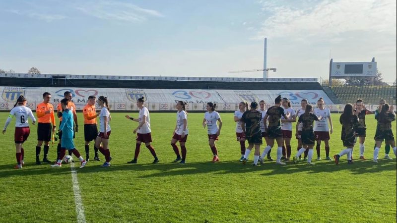 Ghinioanele se țin lanț de „leoaice”: ACS Fotbal Feminin Baia Mare – ACS Piroş Security Protect  2-0