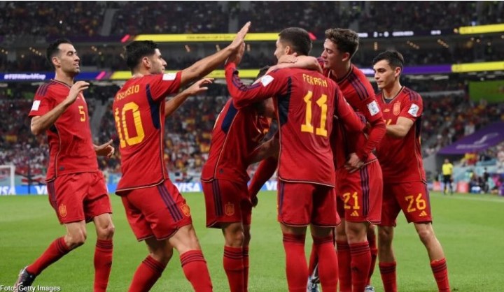 Spania a doborât record după record în demonstrația de forță cu Costa Rica! Cine a marcat golul cu numărul 100 la „mondiale” pentru „Furia Roja”?