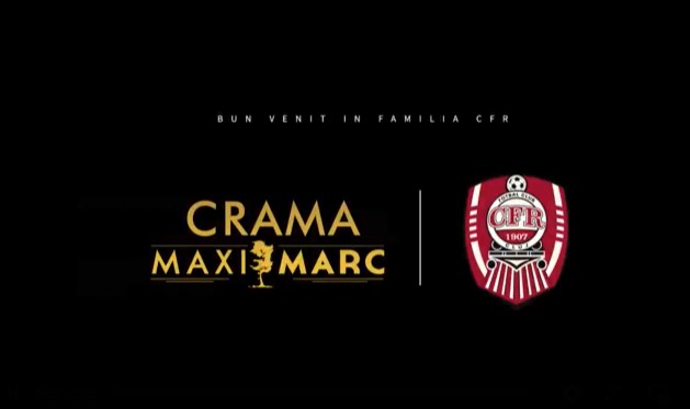 Crama MaxiMarc – partener oficial al campioanei României: ”George Țucudean revine alături de CFR Cluj!”